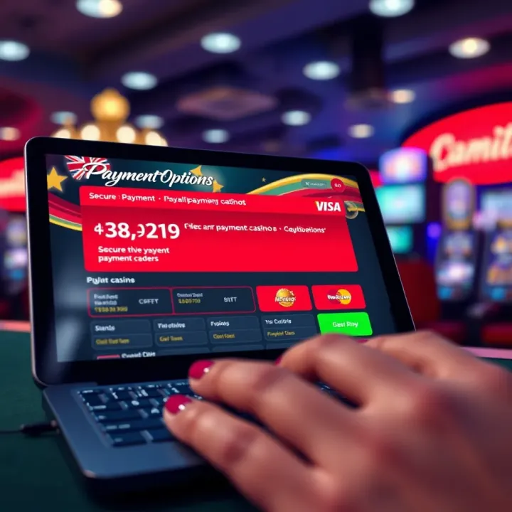 Secure Payment Options at Australian Online Casinos Secure online payment methods displayed on a digital device