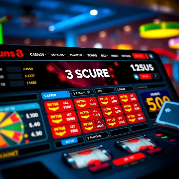 Secure Payments and Attractive Bonuses on Australian Pokies Platforms User-friendly online casino dashboard highlighting secure payment methods and bonus offers