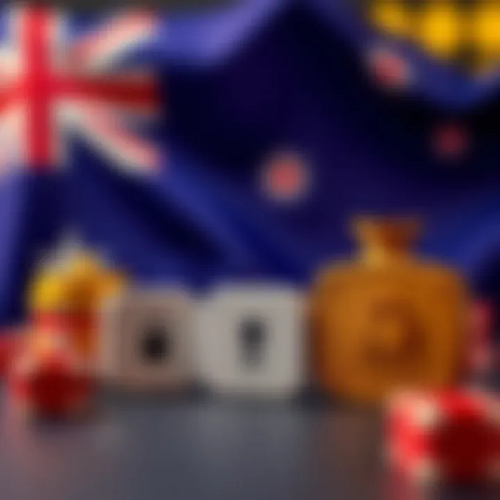 Safe and Trusted Payment Options for Australian Players Secure payment methods icons with Australian flag background