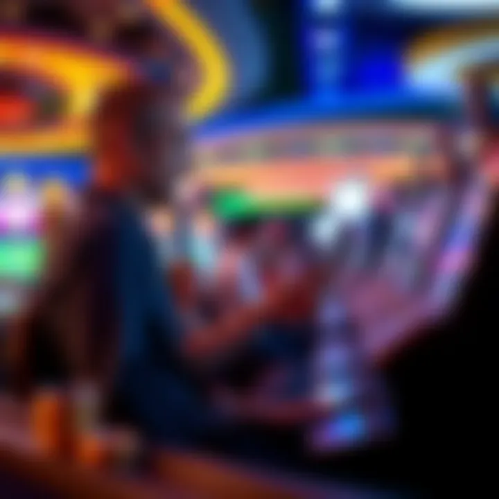 Illustration of Australian player using free chips on Ricky Casino platform to enhance gaming experience