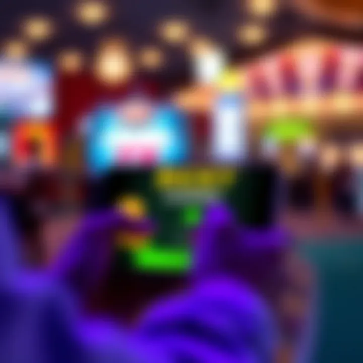 How to Claim Ricky Casino No Deposit Bonus Code Illustration of a player claiming a casino bonus code on a mobile device with glowing rewards