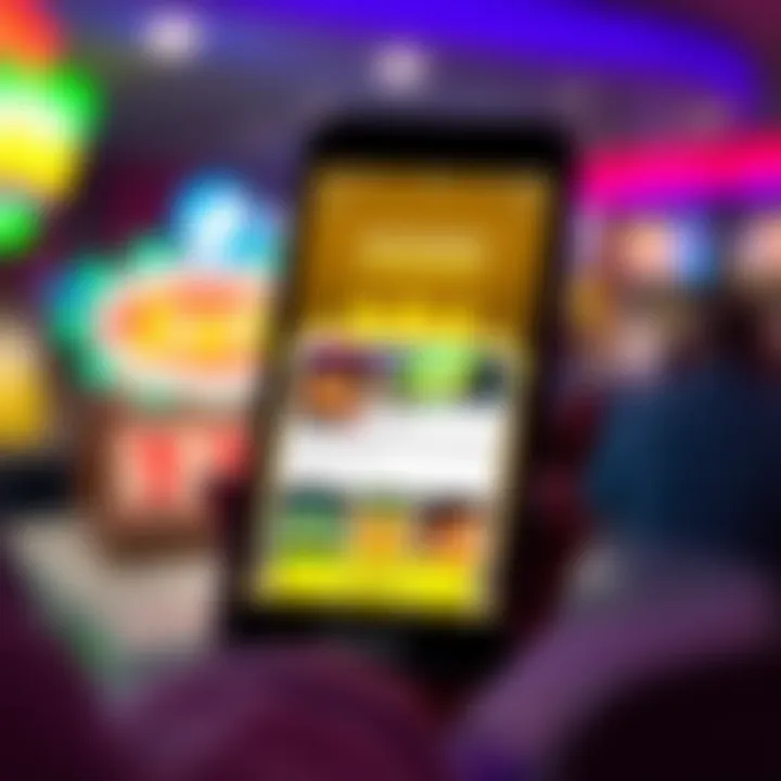 How to Claim Free Chips at Skycrown Casino Close-up of a smartphone displaying Skycrown Casino app with free chips offer highlighted