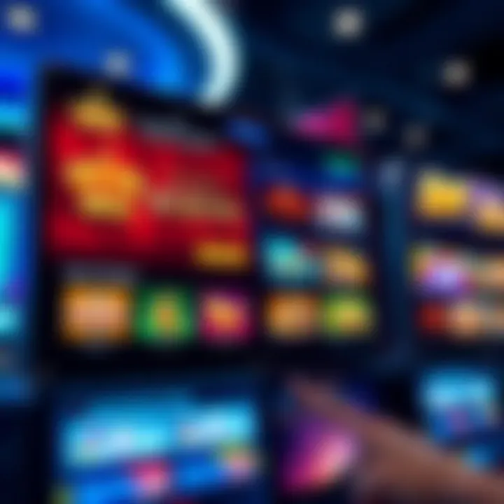 SkyCrown online pokies platform interface displaying various game options and user-friendly navigation
