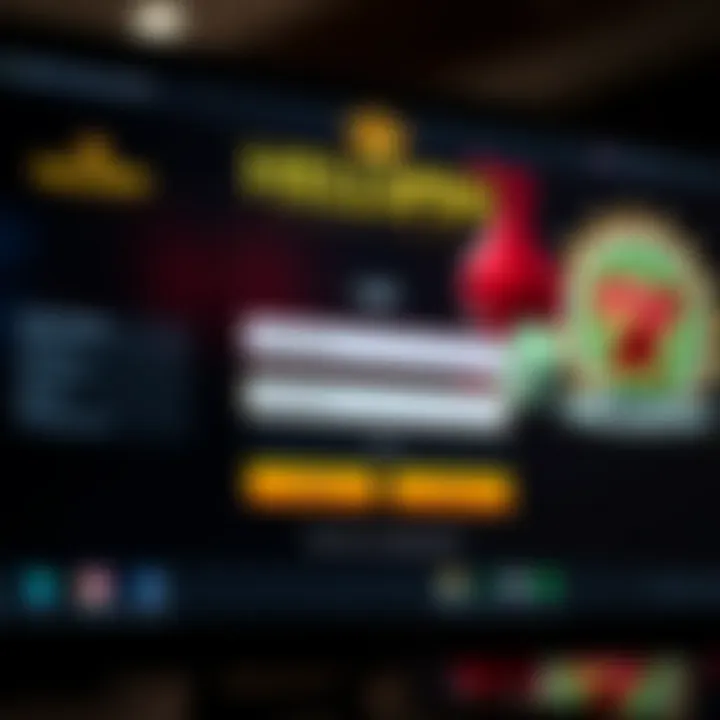 User interface of Hellspin Casino login page showing username and password fields