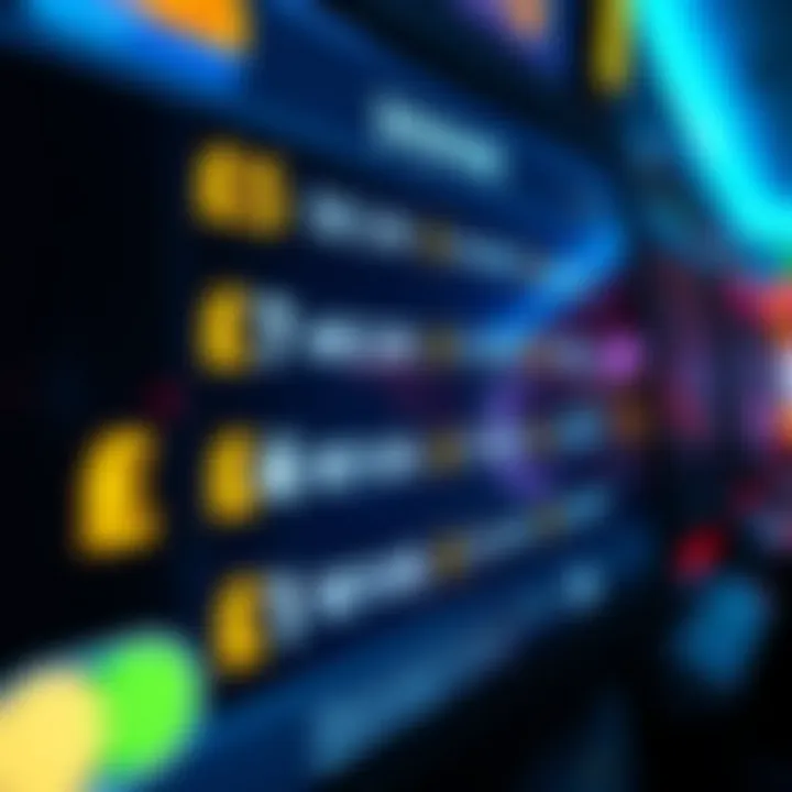 Secure payment options displayed on a digital screen with Australian dollar symbols