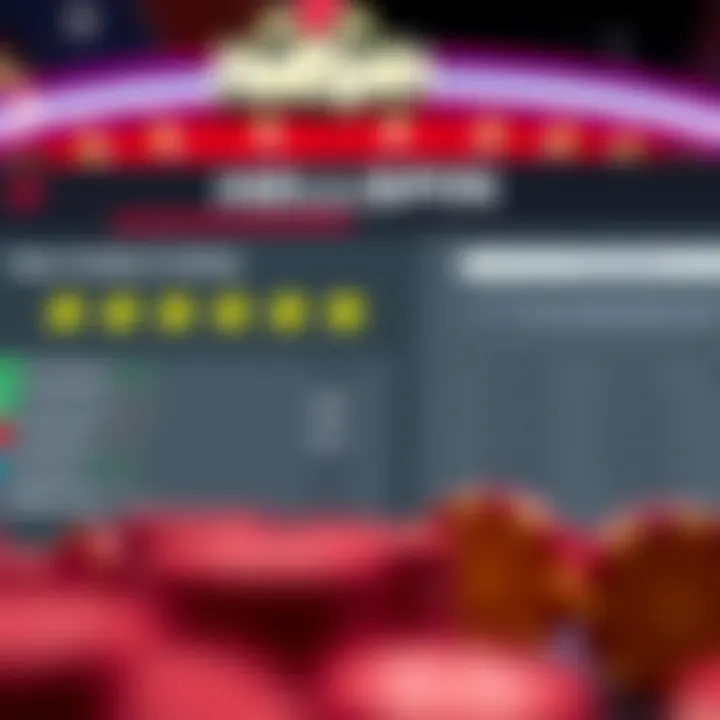 Visual representation of user ratings and feedback scores for Hellspin platform