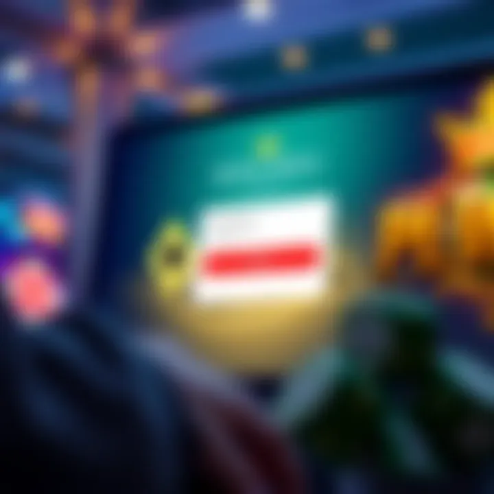 User logging into Royal Reels online casino platform on desktop