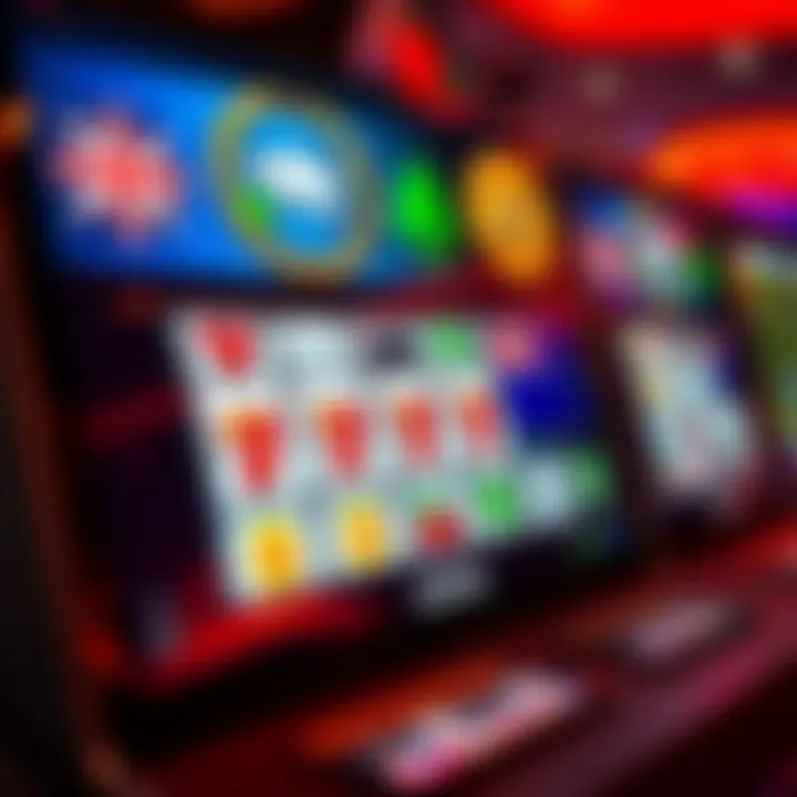 Online pokies gameplay interface with Australian themed symbols