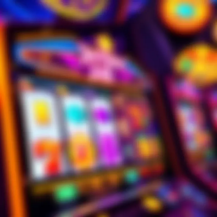 Colorful Jackpot Jill Live slot machine with reels displaying vibrant symbols and a glowing jackpot sign