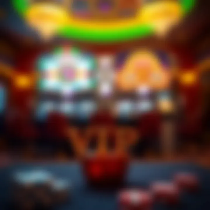 Illustration of exclusive rewards and benefits available for Jackpot Jill VIP members