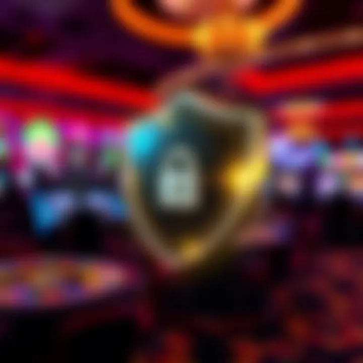 Illustration of a shield symbolizing account security and data protection