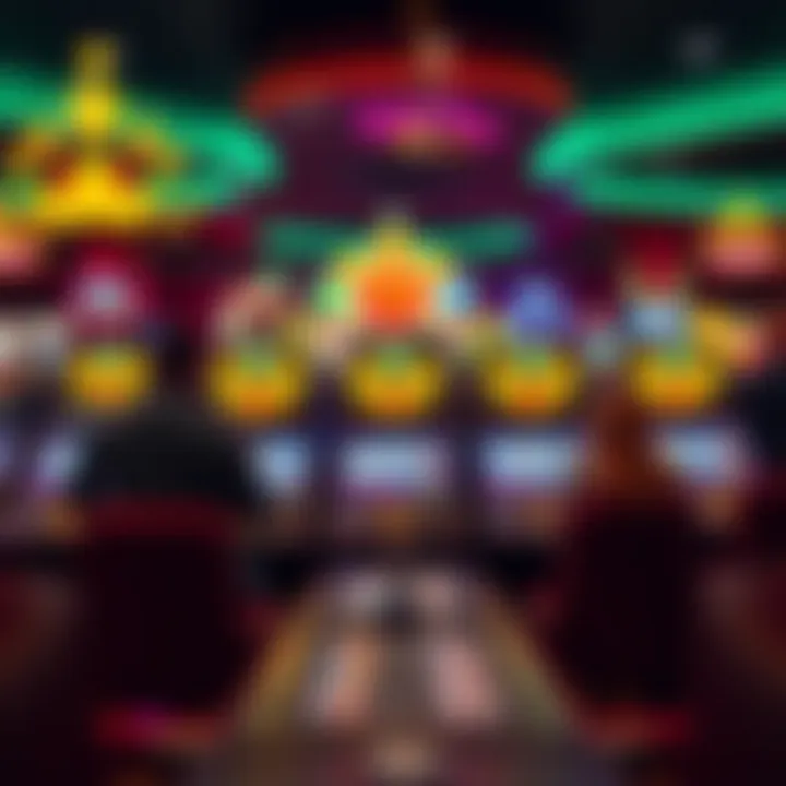 Interactive casino game interface showing fairness and player engagement