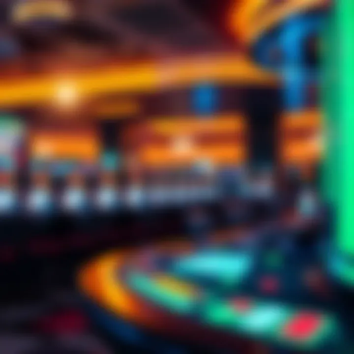 Digital casino interface showcasing technological innovation transforming gambling experiences