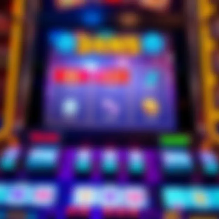 Navigating The Pokies Platform Within Australian Legal Framework Slot machine interface displaying game options with regulatory compliance icons
