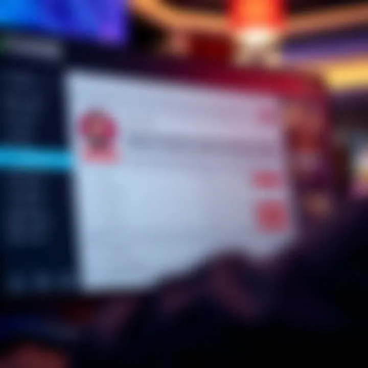 User profile settings on Playamo showing account management options and security settings