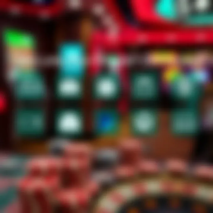 Various payment method icons representing secure banking options for online casino players in Canada