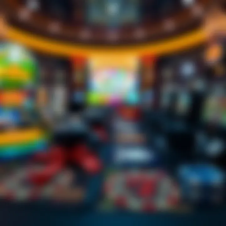 Diverse online casino game selection on a digital platform