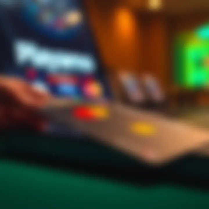 Secure online payment options including credit cards and e-wallets for casino transactions