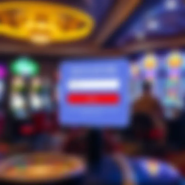 Visual guide showing common issues and solutions for online platform login