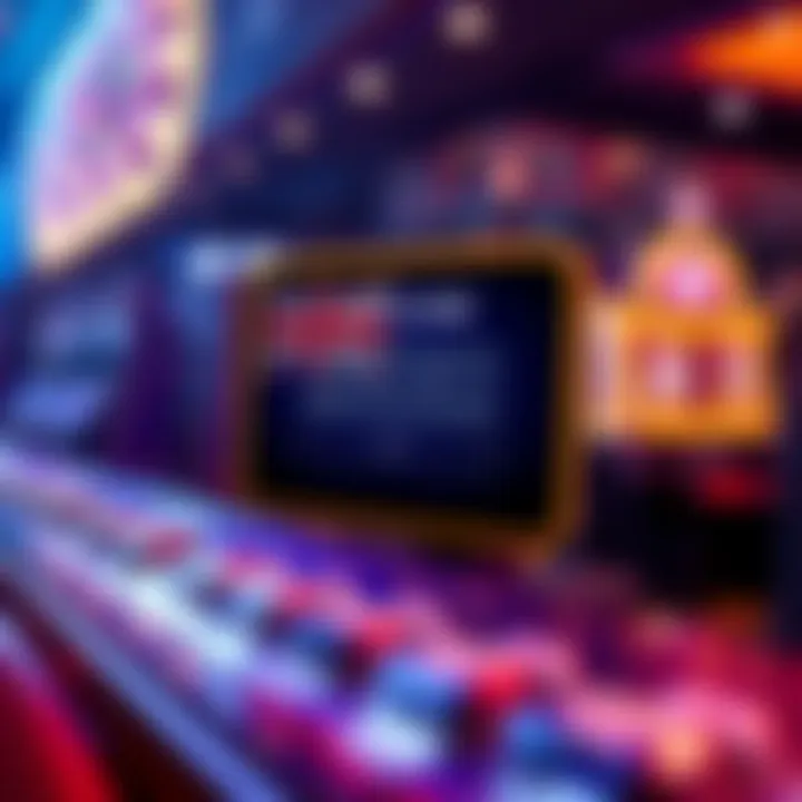 Secure login screen on an online pokies platform with Australian flag elements