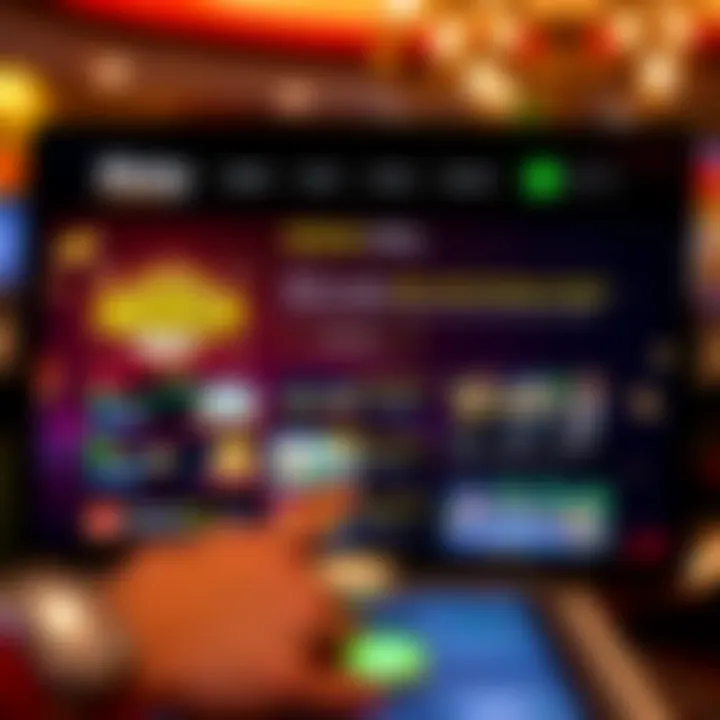 Overview of Bonus Codes and Current Offers at Ricky Casino Digital display showing bonus codes and promotional offers on a casino website