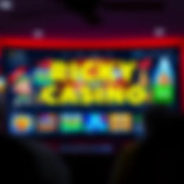 Online casino website displaying a variety of slot and table games