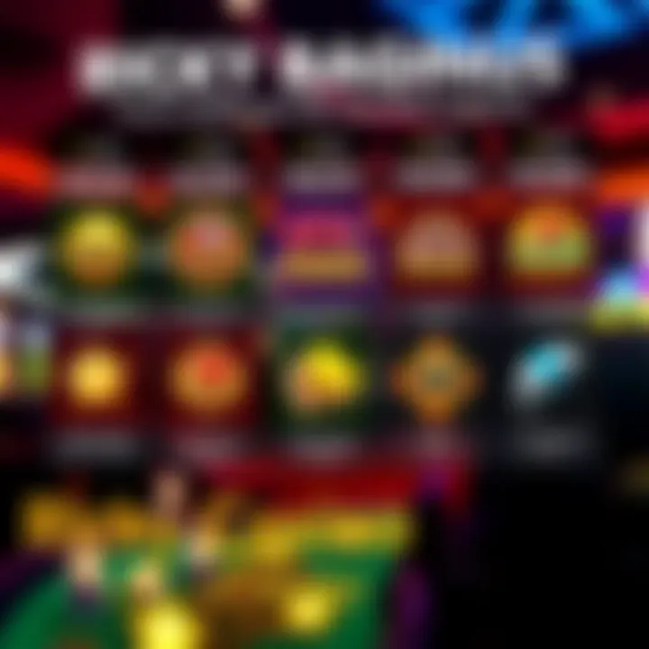 Graphic showing various casino bonus icons representing different promo code offers