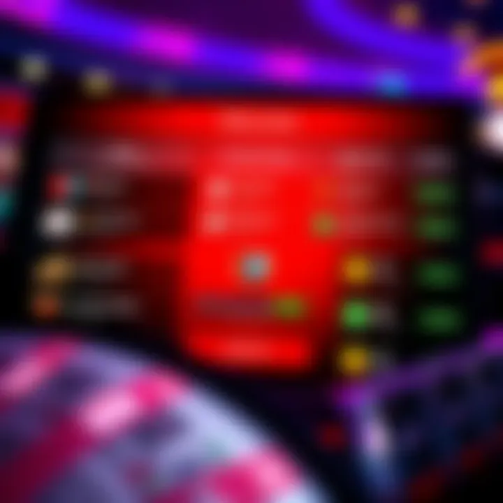 Secure Payment Methods and Safety Features at Ricky Casino Secure online casino interface showing payment options and security features