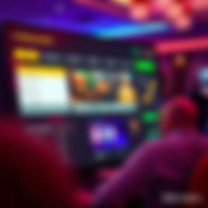User dashboard showcasing features and account options in Ricky Casino