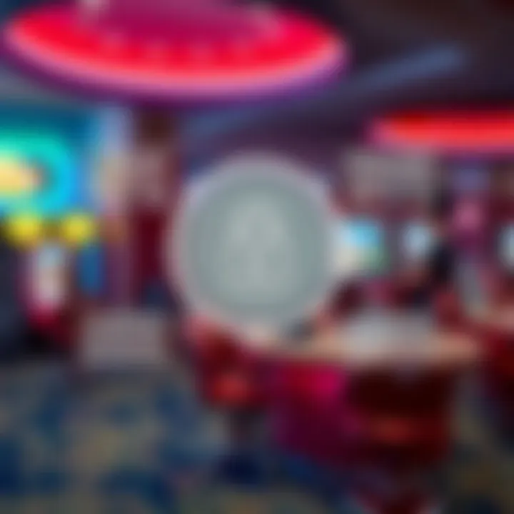 Diagram depicting security measures protecting online casino transactions