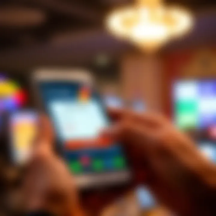 Digital wallet displaying casino bonus code activation on mobile device