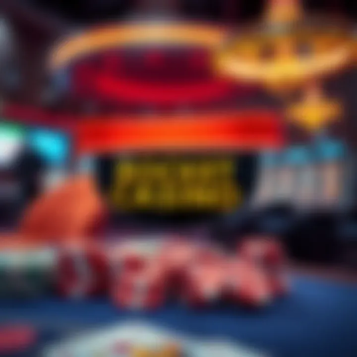 Secure online gambling environment with Australian-themed design elements