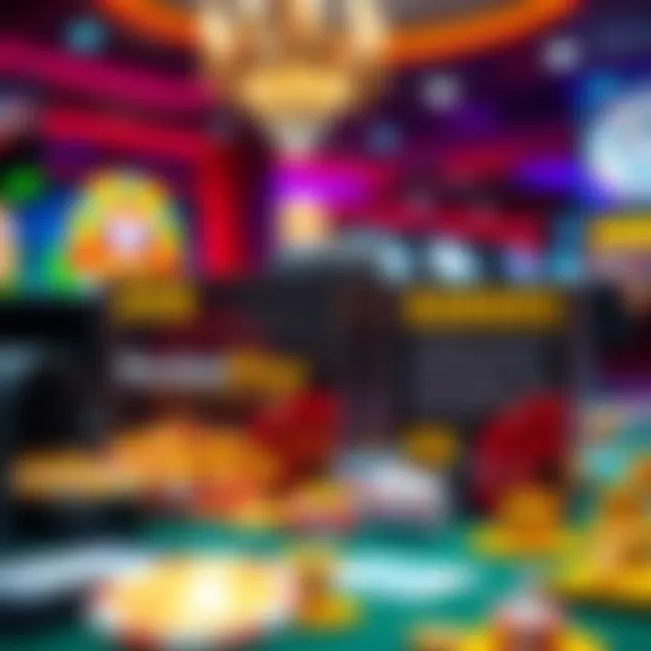 Visual depiction of various bonus types and tips for maximizing online casino bonuses for Australian players