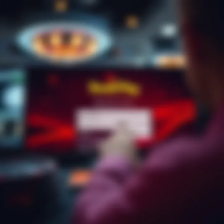 RocketPlay Casino Registration Interface User entering registration details on RocketPlay Casino platform
