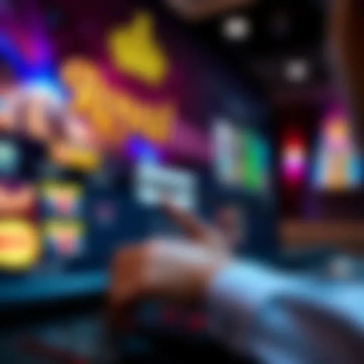 Logging Into Royal Reels Platform in Australia User entering login details on a secure online gaming platform in Australia