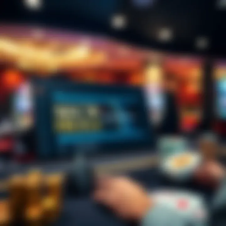 Secure online casino platform highlighting licensing and player support features