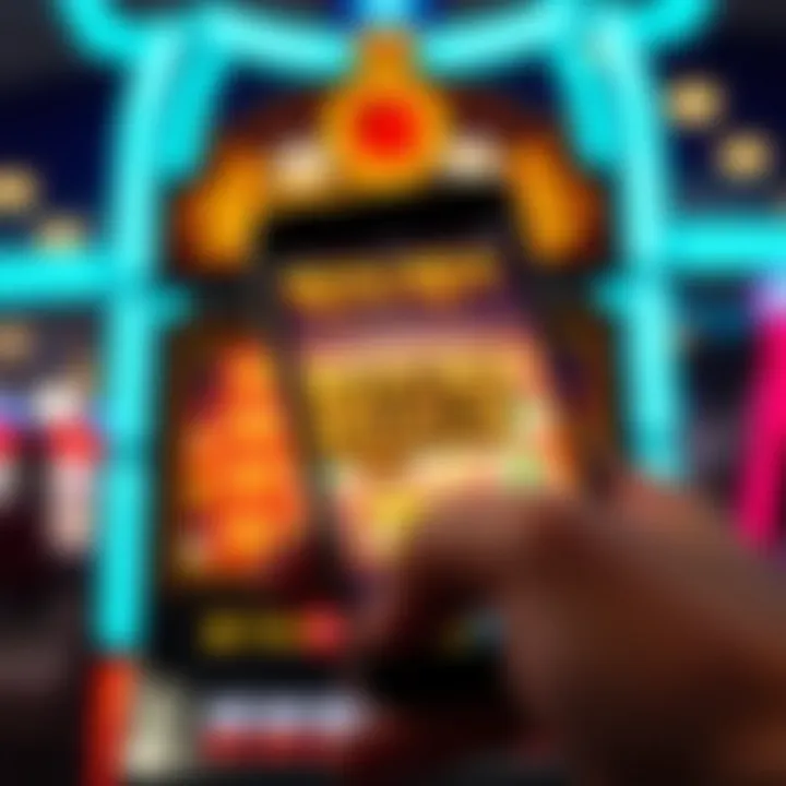 Smartphone displaying Royal Reels slot app download page in Australia
