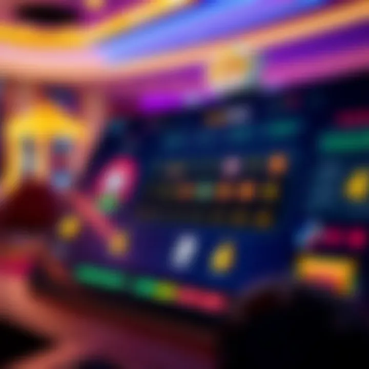 Trusted Platform for Playing Royal Reels Pokies in Australia Illustration of a secure online casino platform dashboard with Australian legal compliance symbols