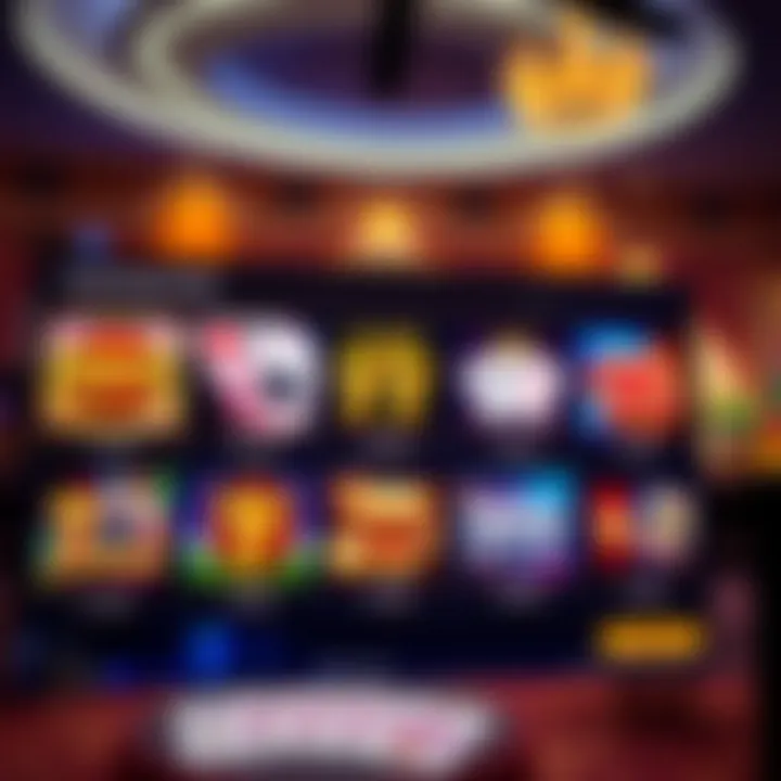 User interface of Skycrown 777 showcasing a variety of slot and card games available on the platform