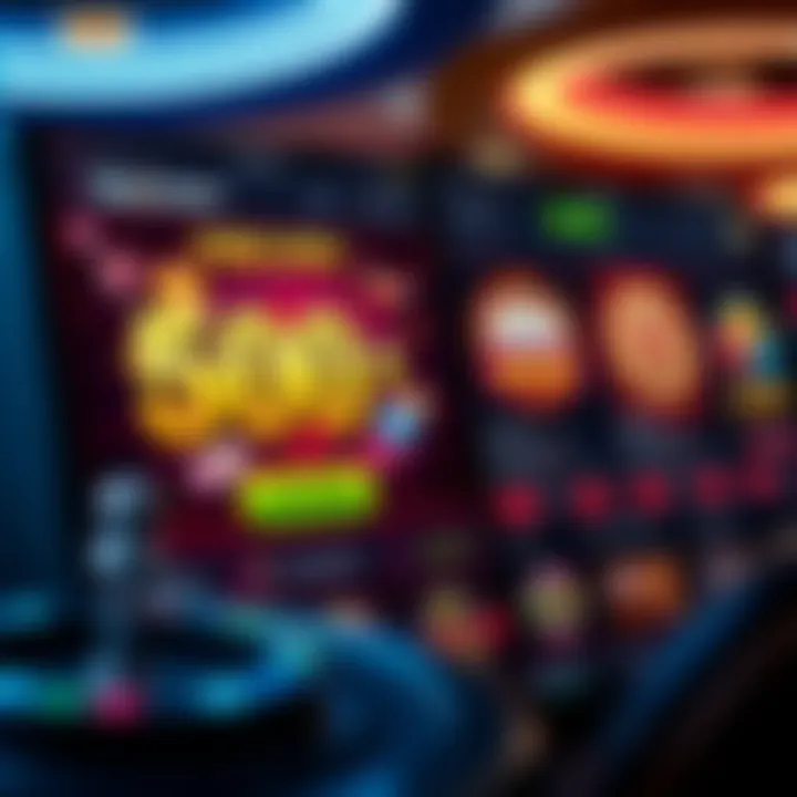 SkyCrown Casino interface displaying free spin bonus offers