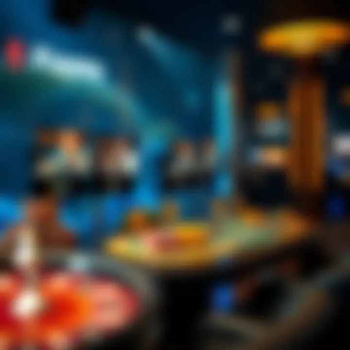 Interface showcasing Playamo platform features and user navigation options