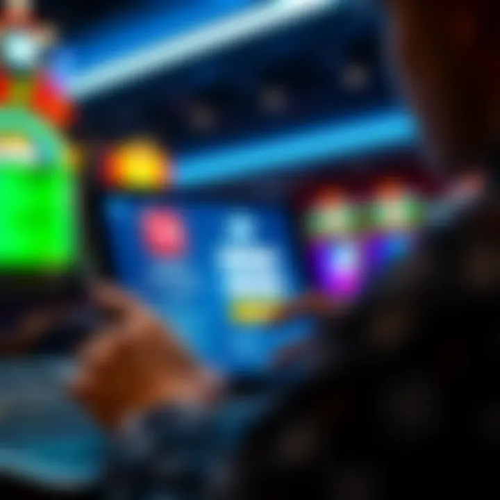 User accessing the Pokies 78 login portal on a digital device