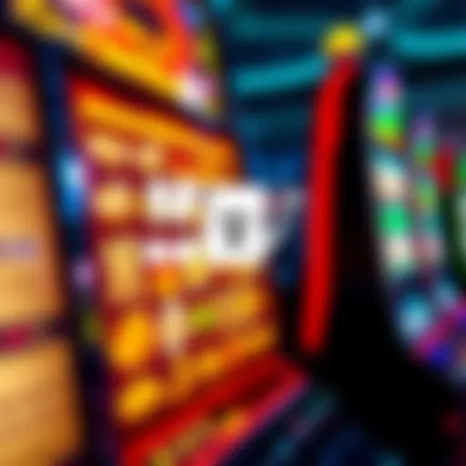 Diagram illustrating the internal mechanics and payout system of a pokies machine