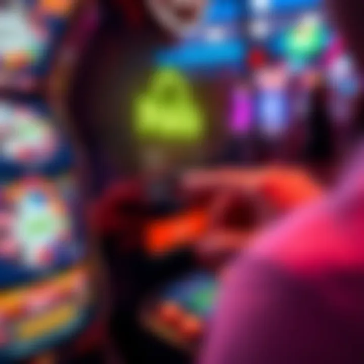 User entering credentials on a secure online gaming platform login screen