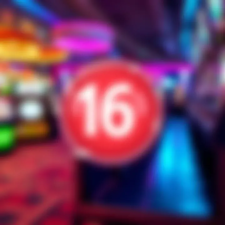 Digital technology concept illustrating random number generator for online pokies