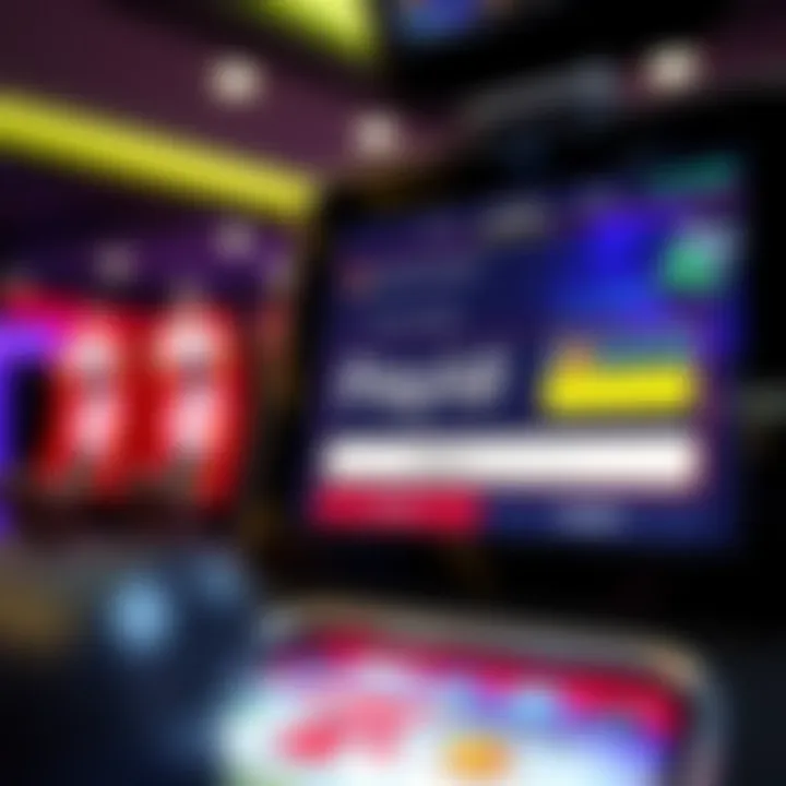 Digital interface displaying PayID payment option for online pokies in Australia