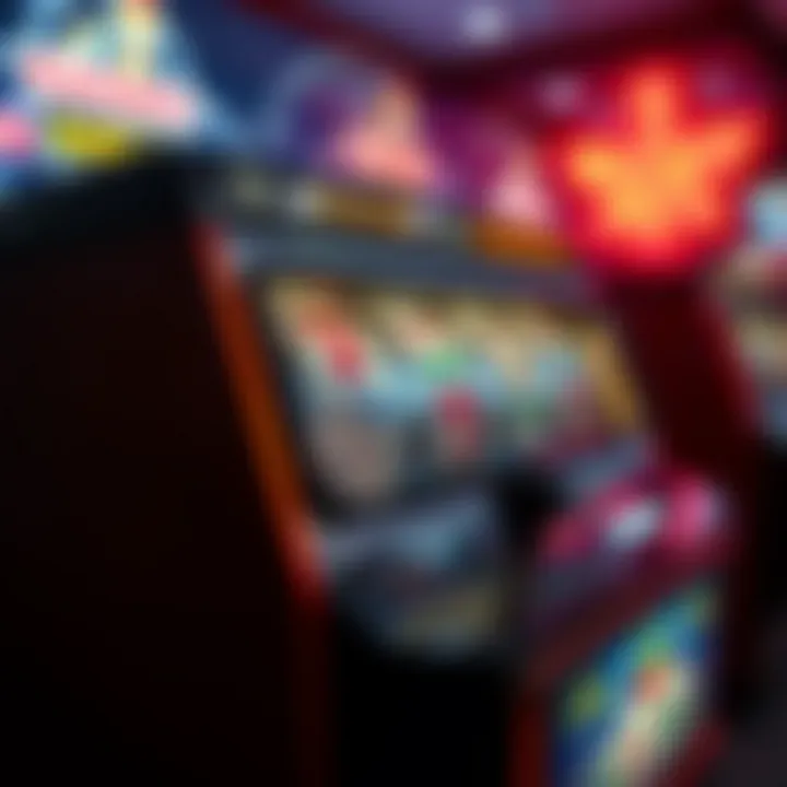 Vintage mechanical pokies showcasing traditional reel symbols and lever mechanism