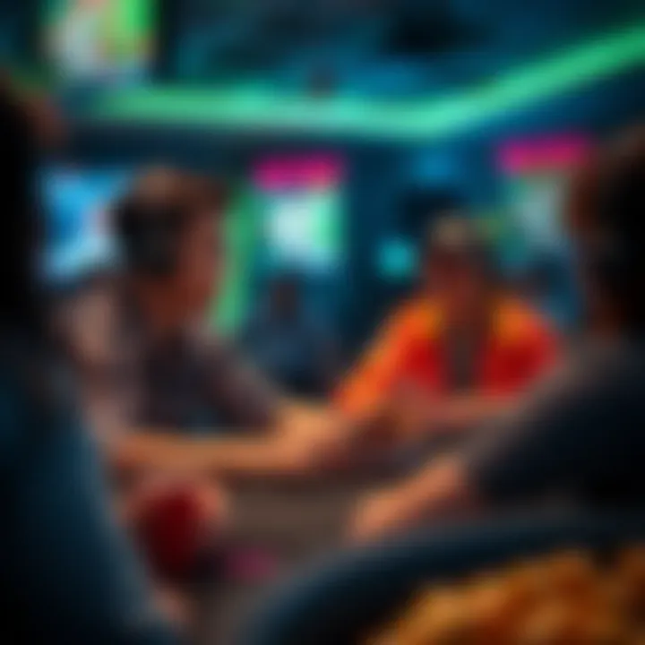 Community interaction within RocketPlay 22 highlighting multiplayer engagement and social connectivity