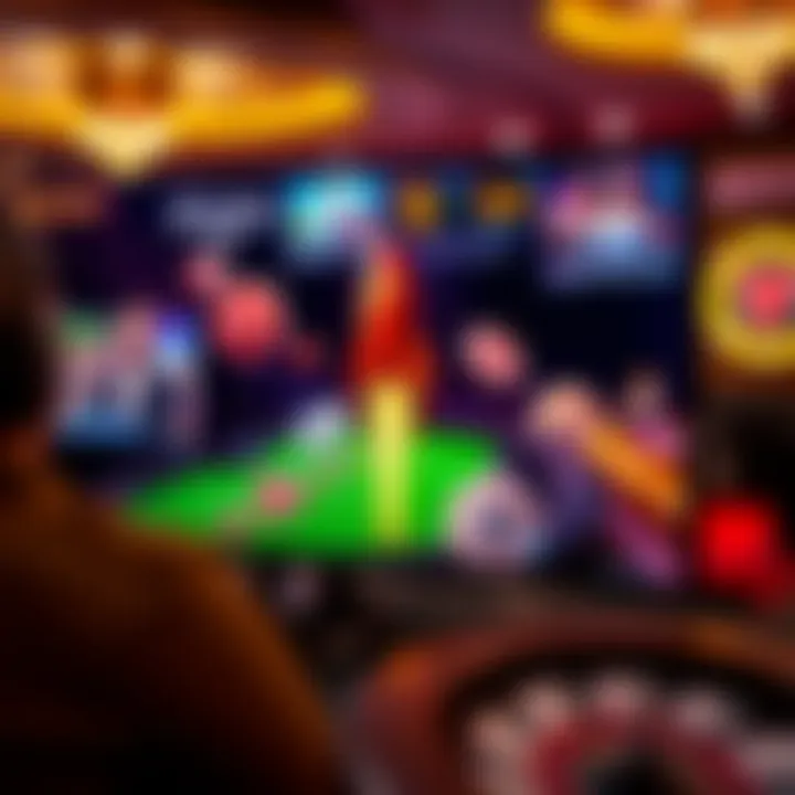 Dynamic gameplay scene showcasing RocketPlay 22 in action with vibrant graphics and user interface elements