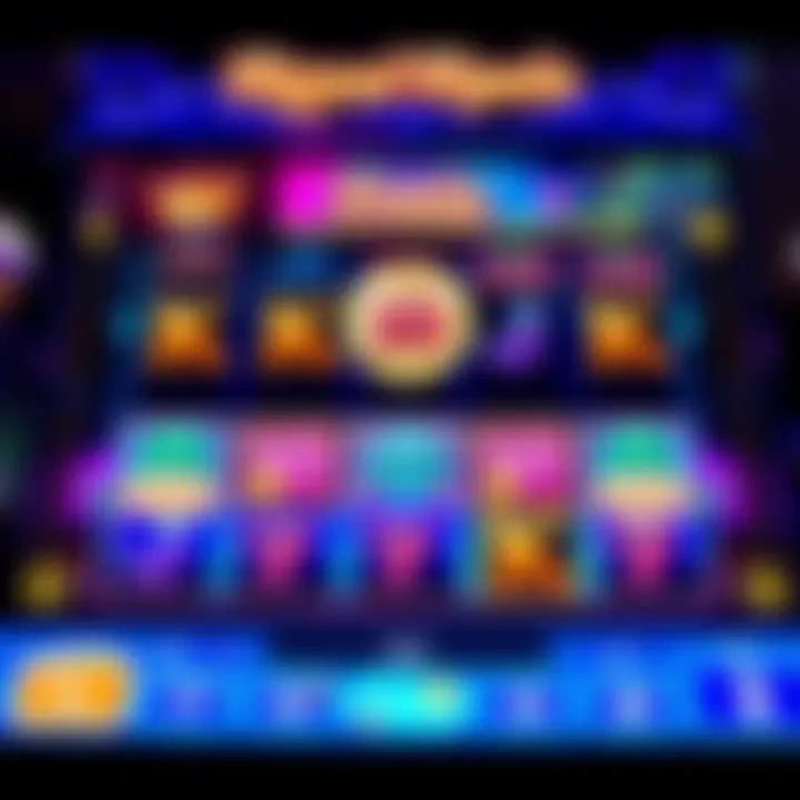 Royal Reels Online Slot Gameplay Features Online slot game interface displaying vibrant reels and bonus features on Royal Reels platform